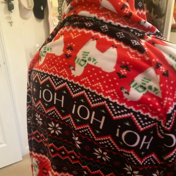 Christmas Fuzzy Hoodie - Picture 2 of 3